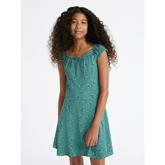 Weekend Academy Girls Empire Waist Mini Dress, Sizes 4-18