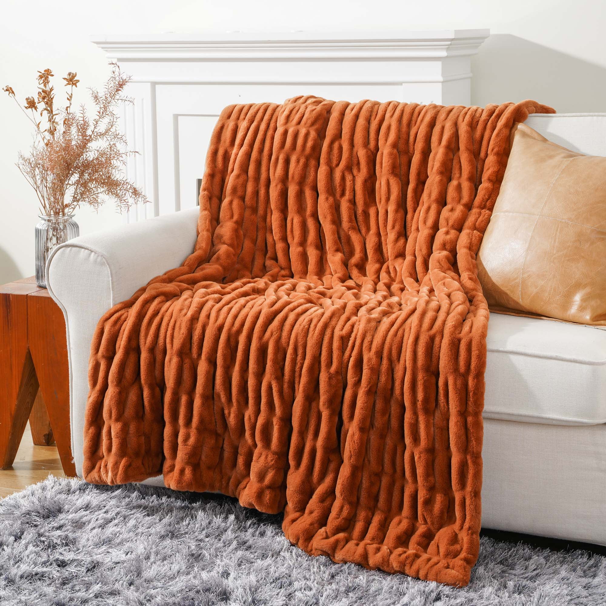 Battilo Fuzzy Faux Fur Throw Blanket Soft Warm Reversible Rabbit Fur battilo-fuzzy-faux-fur-throw-blanket-soft-warm-reversible-rabbit-fur