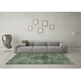 thumbnail image 3 of Ahgly Company Indoor Rectangle Solid Light Blue Modern Area Rugs, 5' x 8', 3 of 4