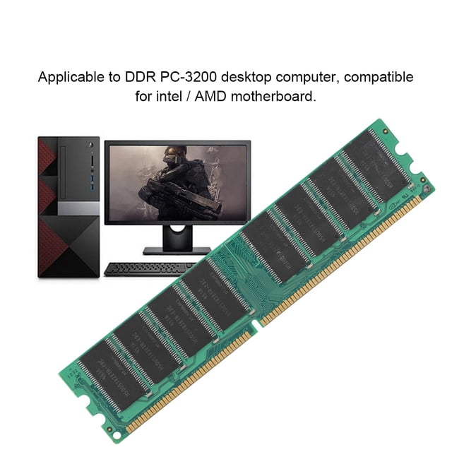 Xiede ddr 400mhz 1g 184pin placa base de escritorio memoria ram compatible con rendimiento superior