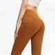 thumbnail image 4 of Pantalones de yoga de color liso para mujer, ropa interior moldeadora de cintura alta, realce de cadera, compresión abdominal, moldeador corporal, de poliéster., 4 of 4