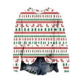 thumbnail image 5 of Abomasnow Christmas Sweaters for Women Lightweight Long Sleeve Crewneck Xmas Print Pullover Tops S-2X, 5 of 5