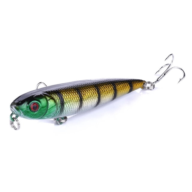 Soidarity 1 uds/7 Uds anzuelos de ojos 3D simulación de pez cebo duro aparejos de pesca de lubina de mar profundo señuelos artificiales Pescar No.03 Soidarity DJ1021-03