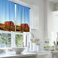 thumbnail image 2 of LALILO Kitchen Curtains and Valances Set of 3 36" And Window Treatment Tiers for Window Decor, 2 of 5