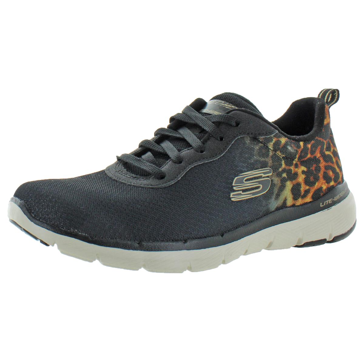 skechers flex appeal 3.0 leopard pounce