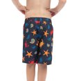 thumbnail image 2 of Dolfin Little Boy's Printed Swim Trunks, 2 of 4