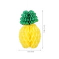 thumbnail image 5 of OUNONA  6 Pcs Honeycomb Ball Decoration Tropical-themed Party Pineapple-shaped, 5 of 8