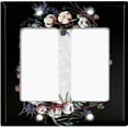 thumbnail image 6 of Metal Light Switch Plate Cover Image of Floral Marble Mirror FLW022, 6 of 13