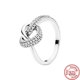thumbnail image 3 of Authentique 100% 925 argent Sterling couronne coeur fleur aile clair Zircon scintillant CZ Pantaro anneaux pour femmes bijoux anniversaire, 3 of 5