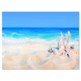 thumbnail image 2 of Seashells on Seashore - Beach Photography Canvas Art Print, 2 of 3