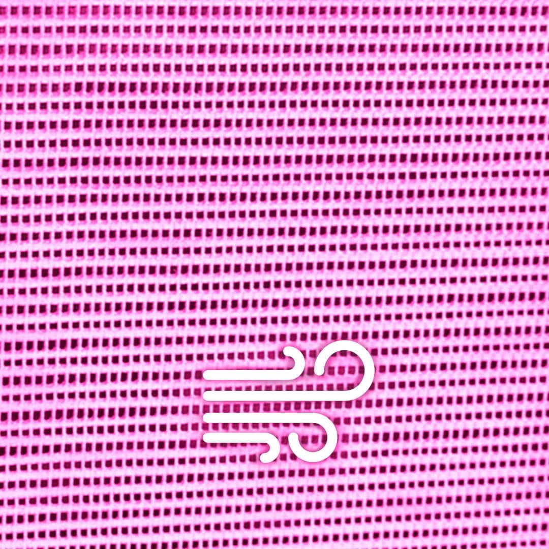 Acrimet Cooling Elevated Pet Dog Bed, Washable and Breathable Mesh Cot, Stainless Steel Frame, Indoor & Outdoor Use, fits Dogs up to 110 lbs (Size: 40” x 24”), Pink, 1 Unit