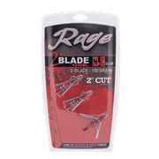Rage 2 Blade Chisel Tip NC Broadhead, 3 Pack