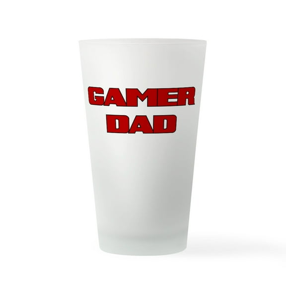CafePress - GAMER DAD - Pint Glass, Drinking Glass, 16 oz. CafePress