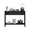 Black, variant on 29.53" Tall Console Table with Drawers, Narrow Wood Accent Sofa Behind Couch Entryway Table with Storage Shelf for Front Hall, Hallway, Living Room