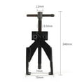 thumbnail image 4 of CxhicLuv 2-Jaw Bearing Puller, Heavy Duty Auto Repair Tool, Two-Jaw Crossed Screw Bearing Puller for Mechanic & Auto Dismantling, Carbon Steel Bearing Extractor Tool for Efficient Maintenance, 4 of 9