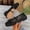 A_ Black, variant on KIJBLAE Women's Square Toe Mesh Hollow Out Flats, Thin Bow Knot Slip On Elegant Casual Flat Shoes Black 36