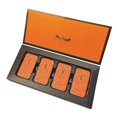 thumbnail image 2 of Fragancias de Perfume sólidas de 4 piezas, caja de bolsillo, desodorante, bálsamo para mujer, naranja, limón, notas centrales, té"01" Fivean LED, 2 of 2