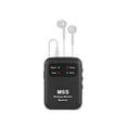 thumbnail image 1 of 2.4GHz Wireless Earphone Monitor Receiver Rechargeable Receiver of Wireless Earphone Monitor System for Studio Band Rehearsal Live Performance, 1 of 9