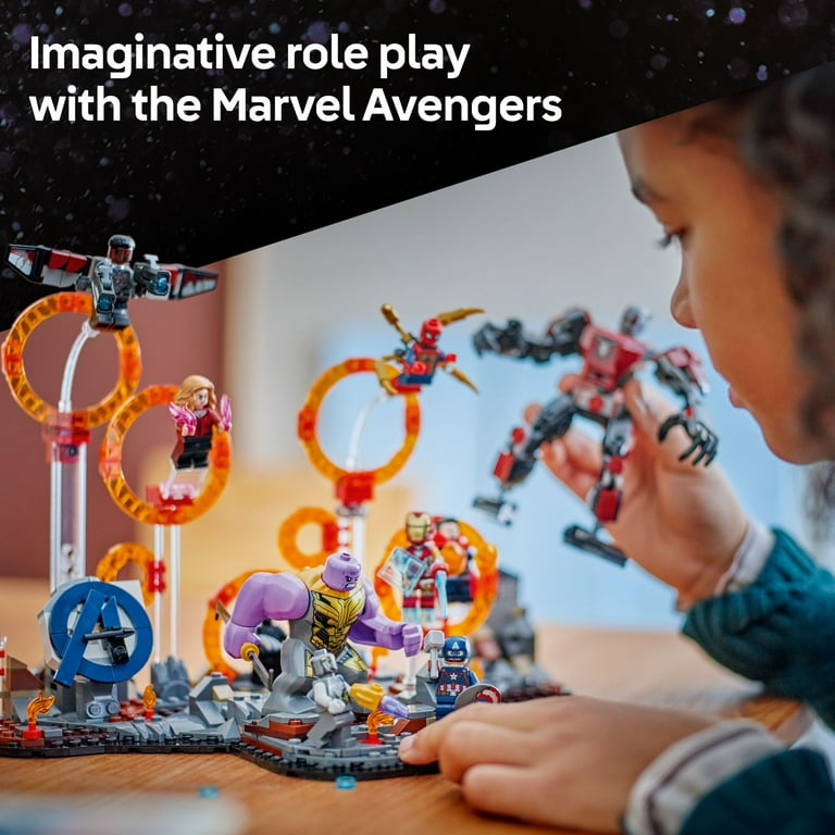 LEGO Marvel Avengers Final Battle Set, Ages 10+, 76323 with 10