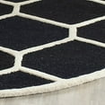 thumbnail image 3 of Safavieh Cambridge Tapis Noir Transitionnel - Rond 6 Pieds, 3 of 5