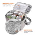 thumbnail image 3 of TFixol Bolsa de entrega de alimentos con aislamiento de 15 L Bolsa de almacenamiento de comestibles con aislamiento impermeable, 3 of 8