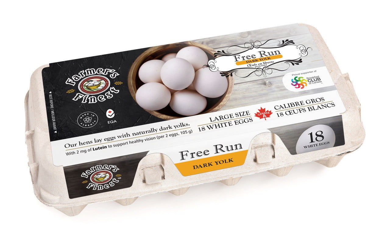 Farmers Finest Free Run Large Eggs 18, 18 Count