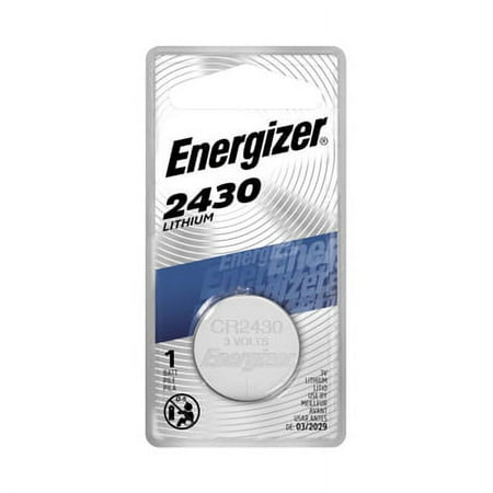 5PC Energizer 2430 3V Lithium Watch & Calculator Battery