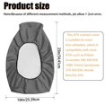 thumbnail image 7 of Uorisanigo ATV Seat Cover Waterproof Universal Dark Gray Car Seat Cover Compatible with Sportsman Rancher Polaris Sportsman Foreman Scrambler Kodiak(23×10 Inch), 7 of 7