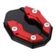 thumbnail image 4 of EeaseMX Placa de soporte para extensión de pata de cabra lateral de motocicleta (roja), 4 of 8