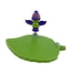 thumbnail image 1 of Bandeja de juegos para loros, percha de ejercicio, columpio de fácil instalación, soporte para pájaros con forma de hojas Verde claro, 1 of 9
