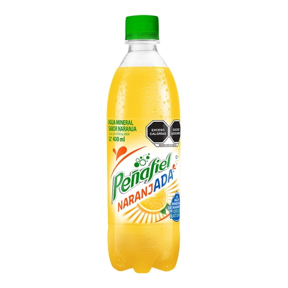 Agua mineral Peñafiel Adas sabor naranjada 400 ml