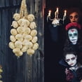 thumbnail image 3 of Brochetas de verduras realistas de ajo Decoración de Halloween para granjas y hoteles Para exorcizar el jardín Brochetas decorativas, 3 of 6