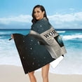 thumbnail image 7 of Orinice Quick Dry Bath Towel with Whimsical Raccoon Reading Newspaper Design, Lightweight and Compact, 27.5x55in 55x27.5in, 7 of 7