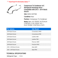 thumbnail image 2 of Compressor To Condenser A/C Discharge Hose - Compatible with 2013 - 2014 Buick Encore, 2 of 2