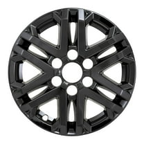 Coast To Coast IWCIMP505BLK IMPOSTOR ® WHEEL COVER; 18 Inch; 12 Spokes; Snap-On