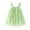 Green_002, variant on Bmisegm Kids Dress Holiday Spaghetti Strap Dress 3D Butterfly Applique Flowy A Line Skirt Casual Toddler Dress 3-4 Years