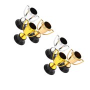 FRCOLOR 6-Pack Awards for Party, Sports Events, Competitions, and Game Prizes - Fun Award Decorations