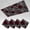 Color 3, variant on 4 Pack Magnetic Ceiling Light Covers 2 x 4 Feet, Gothic Red Roses Crescent Moons Grey Light Shades & Filters for Office Classroom Drop Ceiling Flat Panel Lights