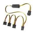thumbnail image 3 of Motherboard CPU 4-Pin to Hard Drive Cable CPU 4PIN to SATA Hard Drive Power Supply Cable 12V to SATA, 3 of 5