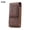 Brown, variant on PU Leather Phone Waist Pack for Men Women, Universal Phone Pouch Belt Bag, Fits 6.3-7.0 Inch Smartphone, Zipper Travel Waist Bag for Hiking Camping Commuting