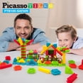 thumbnail image 2 of Building Blocks PicassoTiles PTB100, tema Safari, 100 unidades, 2 of 5