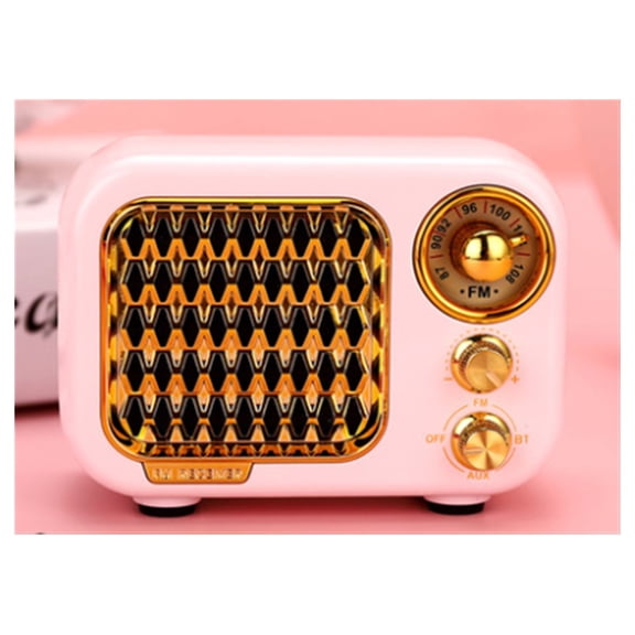 Retro Radio Little Prince Bluetooth Speaker Wireless Mini Portable Mini Speaker Mini Outdoor Portable Audio Home Speaker FM Radio Electronic Birthday ,High Volume Speakers