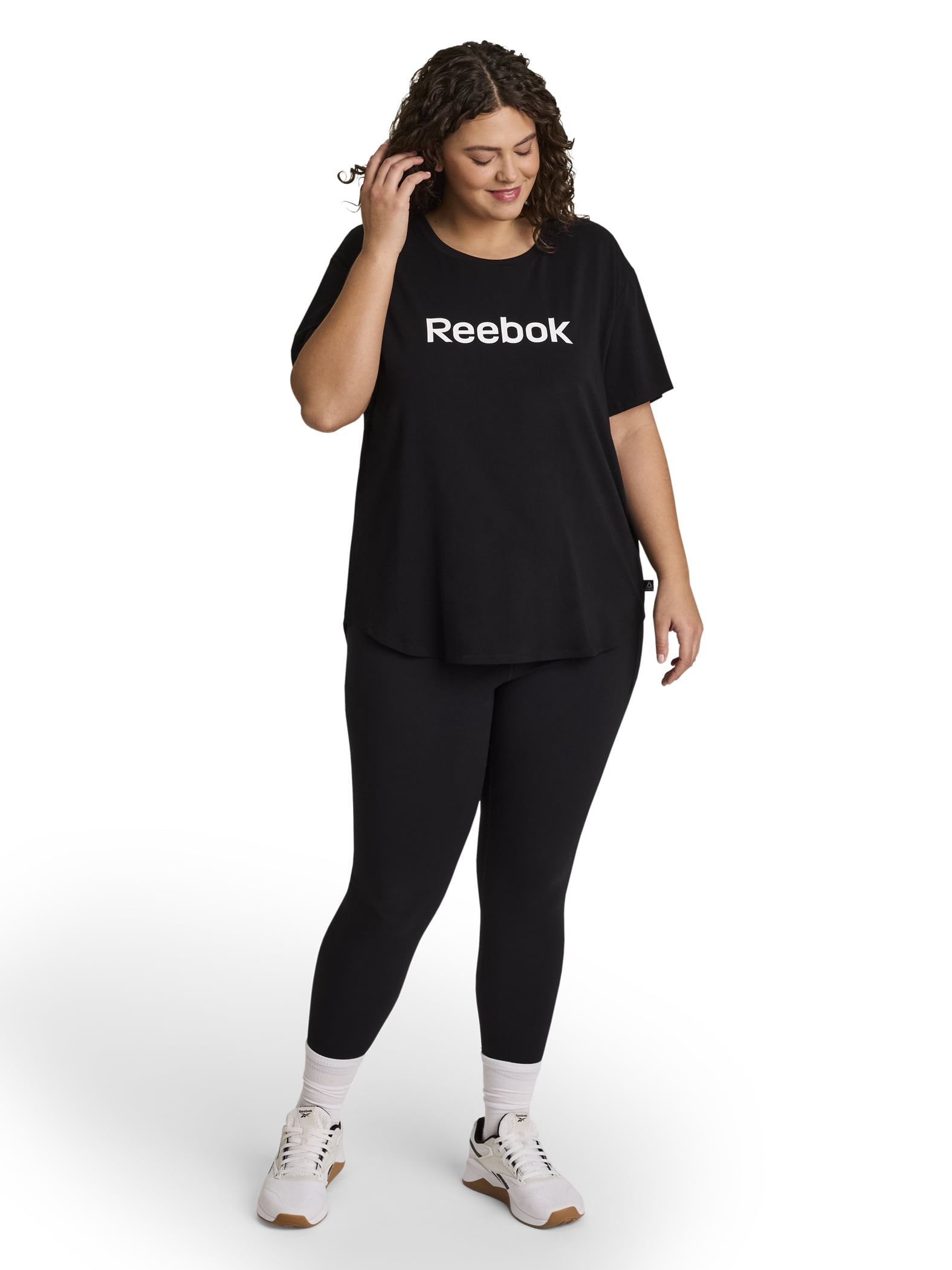 Reebok Women's Identity Short Sleeve Tee, Sizes XS-4X