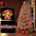thumbnail image 4 of Cinta de luz de hadas para decoración navideña, lazos artesanales, adornos de árbol de luz para el hogar, Año Nuevo, 2023, 4 of 4