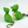 thumbnail image 3 of Naierhg Creative LED Light Sound Dinosaur Keychain Pendant Decor Key Ring Ornament, 3 of 7