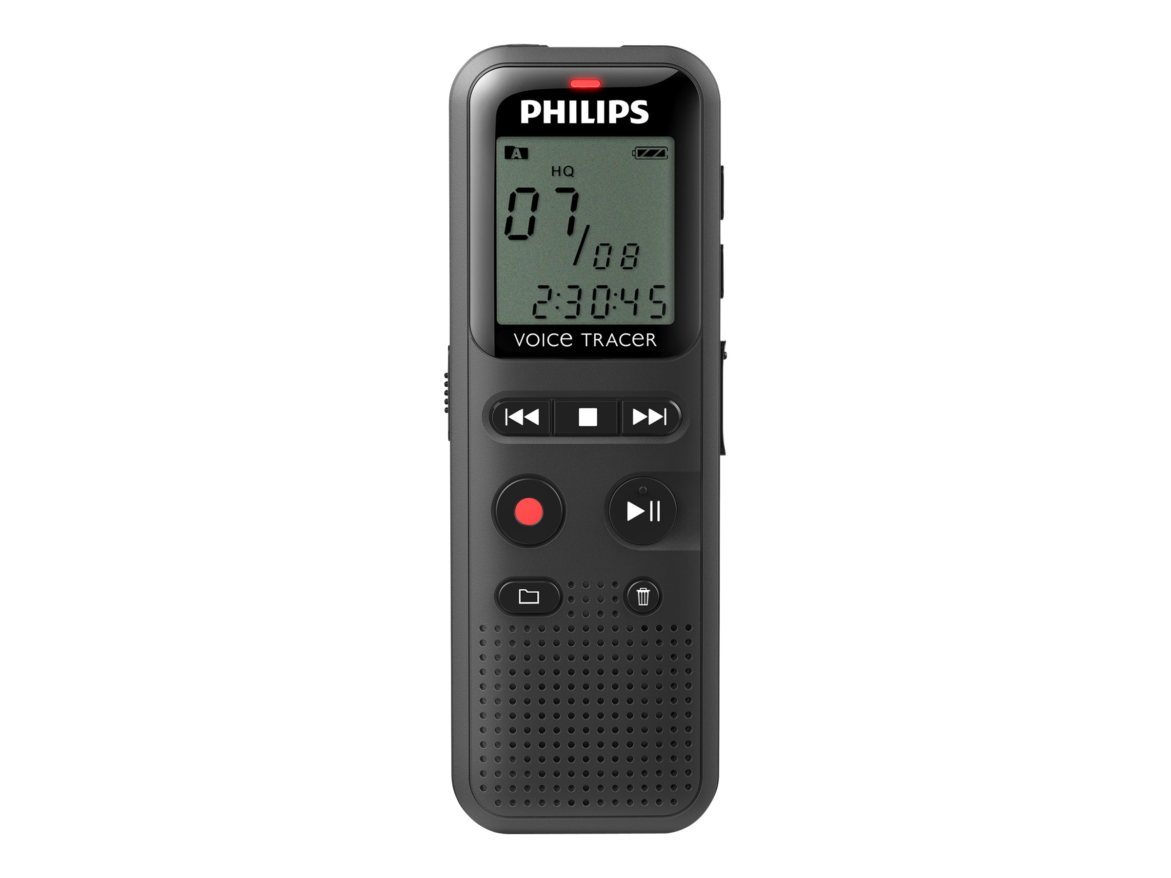 Philips Voice Tracer DVT1150 - Voice recorder - 4 GB - black - image 2 of 7