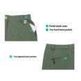 thumbnail image 6 of Mapamyumco Womens Hiking Shorts, Quick Dry Cargo Shorts Women for Golf Travel, Stretch Lightweight Oil Green M, 6 of 6