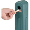thumbnail image 5 of Global Industrial 1.5 Gal Flame Resistant Upright Plastic Outdoor Ashtray, Green, 5 of 6