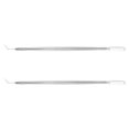 thumbnail image 3 of 2Pcs Eyelash Lift Perm Tool Stainless Steel Lash Comb for Eyelash Grooming and Travel FDA Certified, 3 of 9