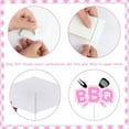 thumbnail image 5 of 24 Pieces BBQ Baby Shower Centerpieces Sticks, Baby Q Shower Decorations for Girl Pink, Double Sided Print BBQ Table Toppers for Barbecue Picnic Summer Party Supplies, 5 of 7